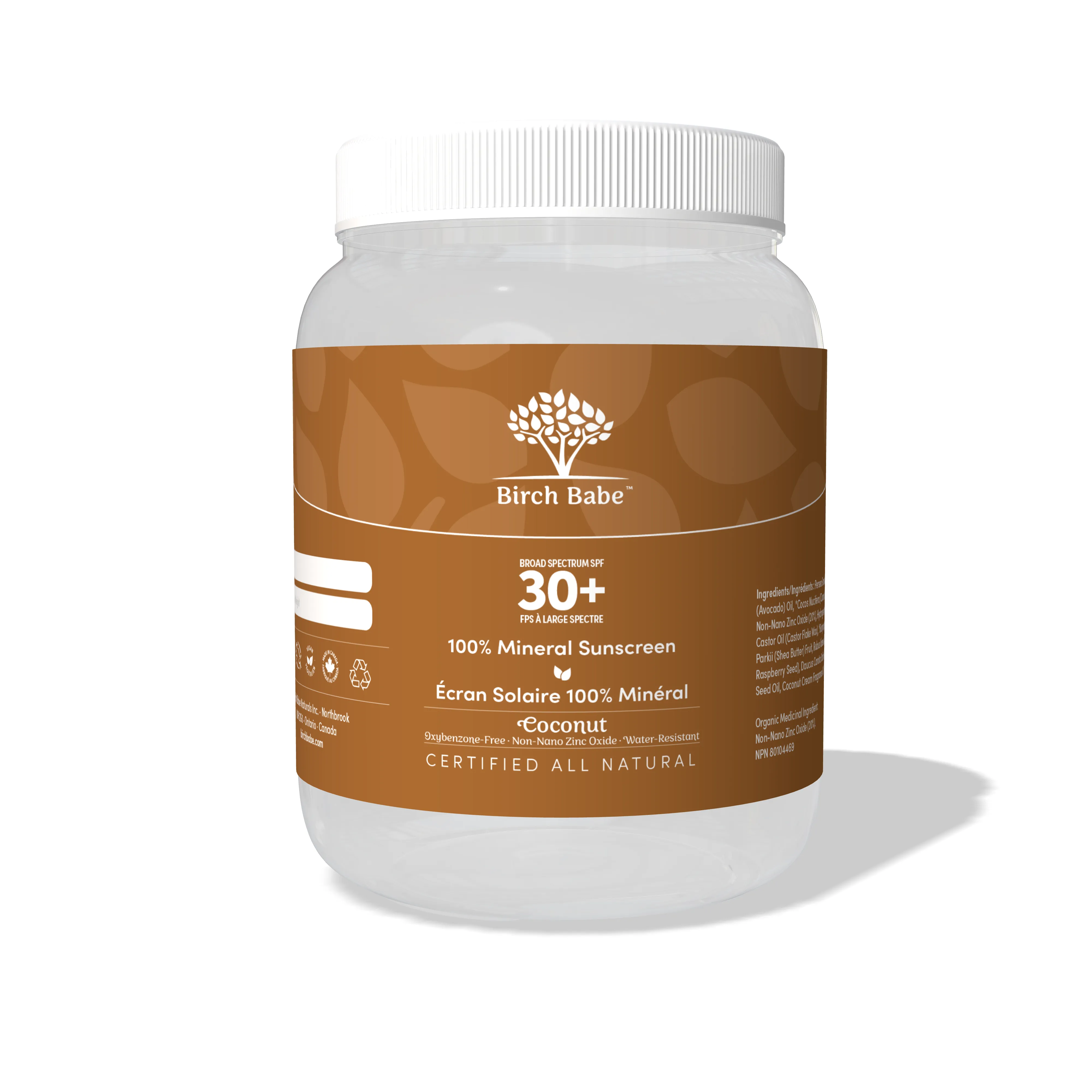 100% Mineral Sunscreen - 1500g - Bulk