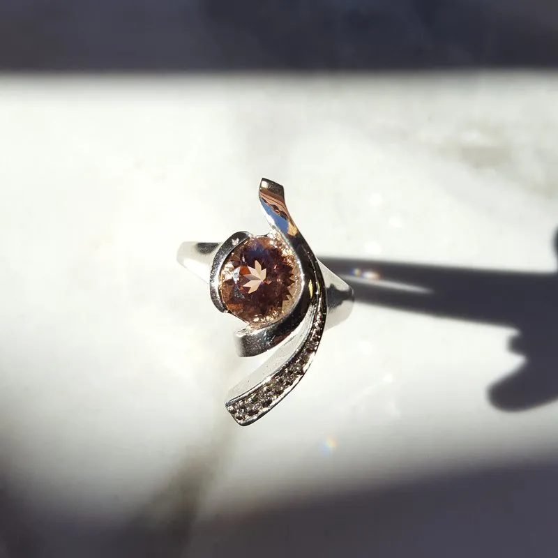 American Gem Collection Beauty and the Beach Ring