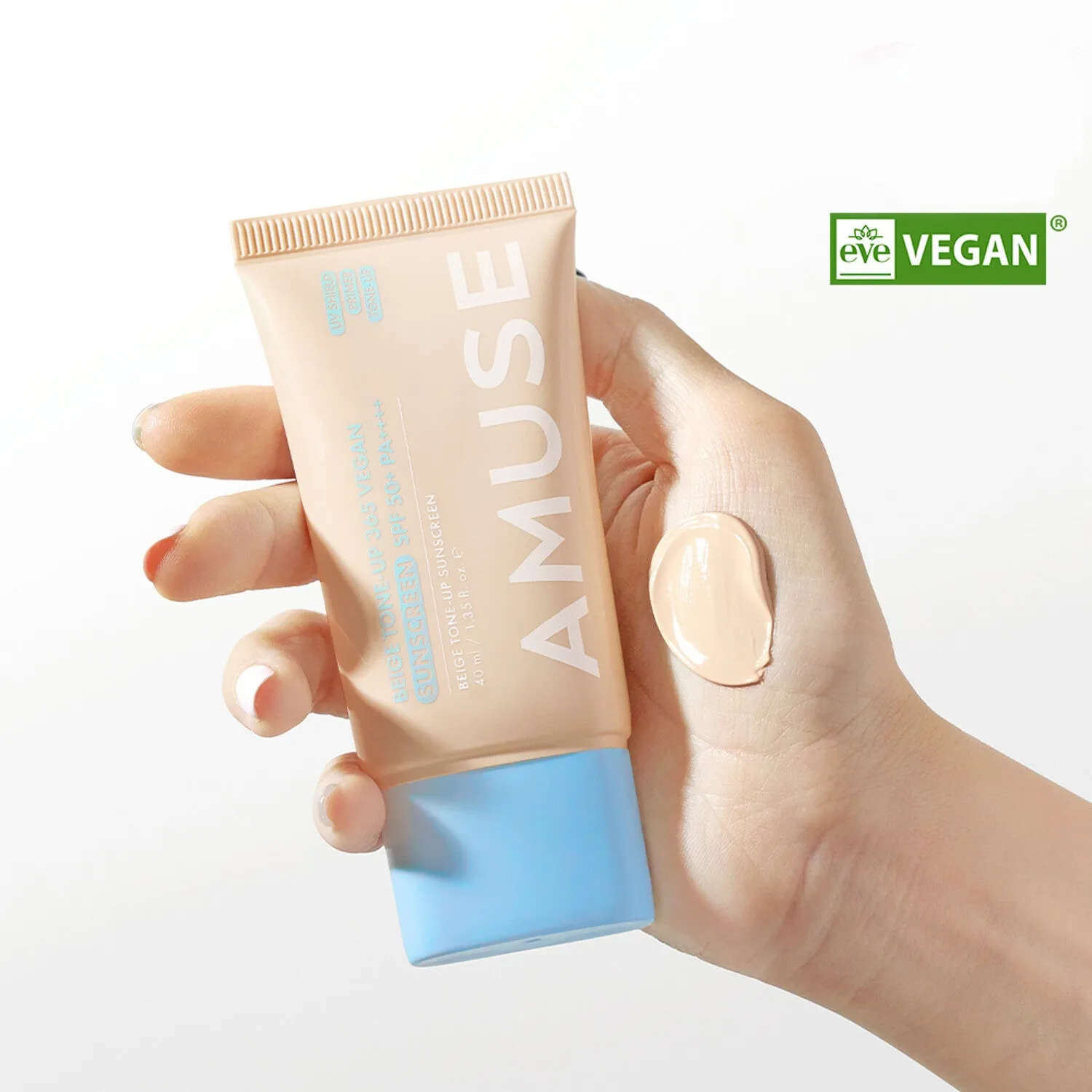 AMUSE Beige Tone-Up 365 Vegan Sunscreen 40ml
