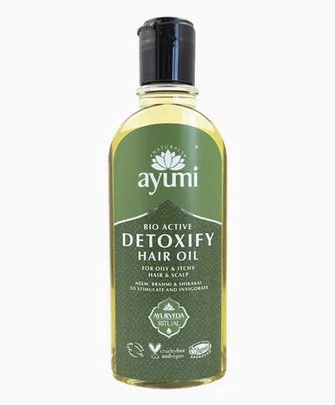 Ayumi Naturals Bio Active Detoxify Hair Oil Vegan & Cruelty Free 150ml