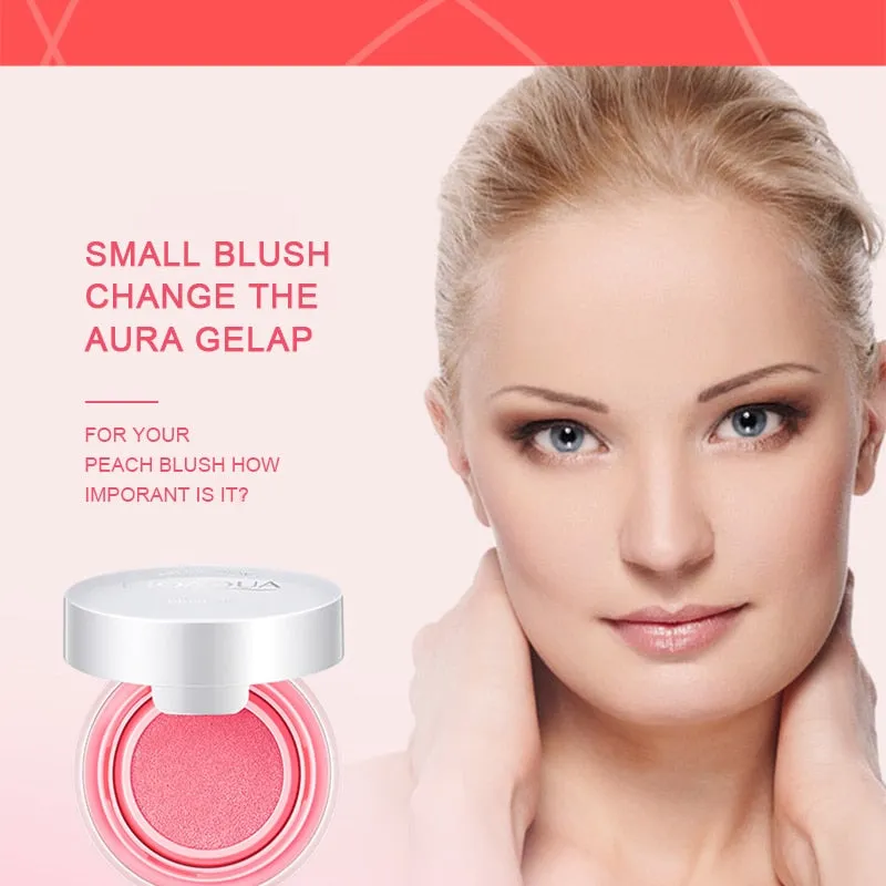 BIOAQUA Cushion Blusher Palette Nude Makeup Mineral Blush Bronzer Powder New Cosmetics Sleek Maquiagem Korean Make Up