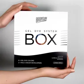 BRONSUN - Hybrid Eyebrow and Eyelash Dye Box Set - All colours   2 developers!