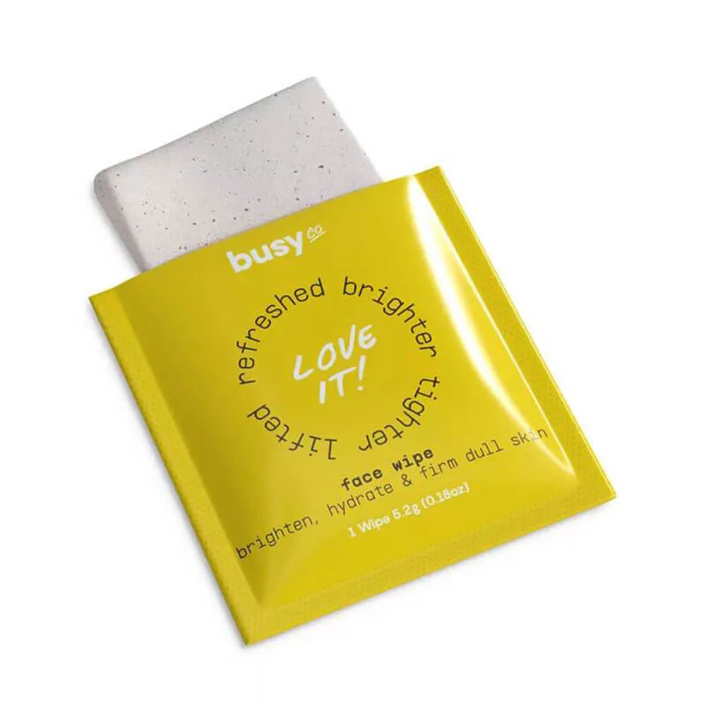 Busy Co Brightening Facial Serum Pads