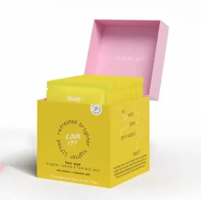 Busy Co Brightening Facial Serum Pads