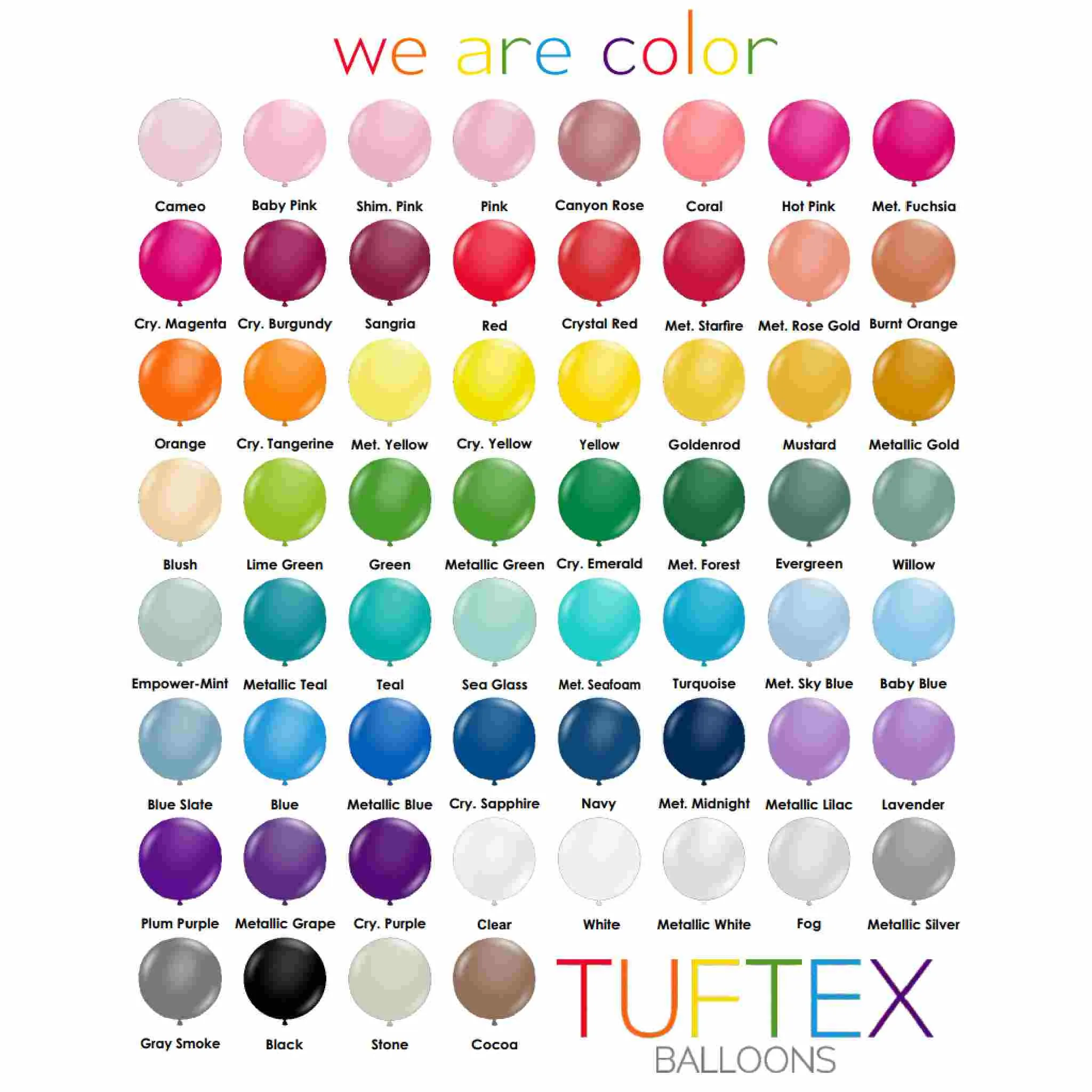 Cameo | 5 INCH | Tuftex Latex Balloons | Package 10