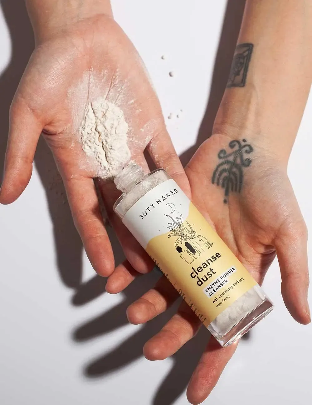 Cleanse dust enzyme cleanser by Butt Naked