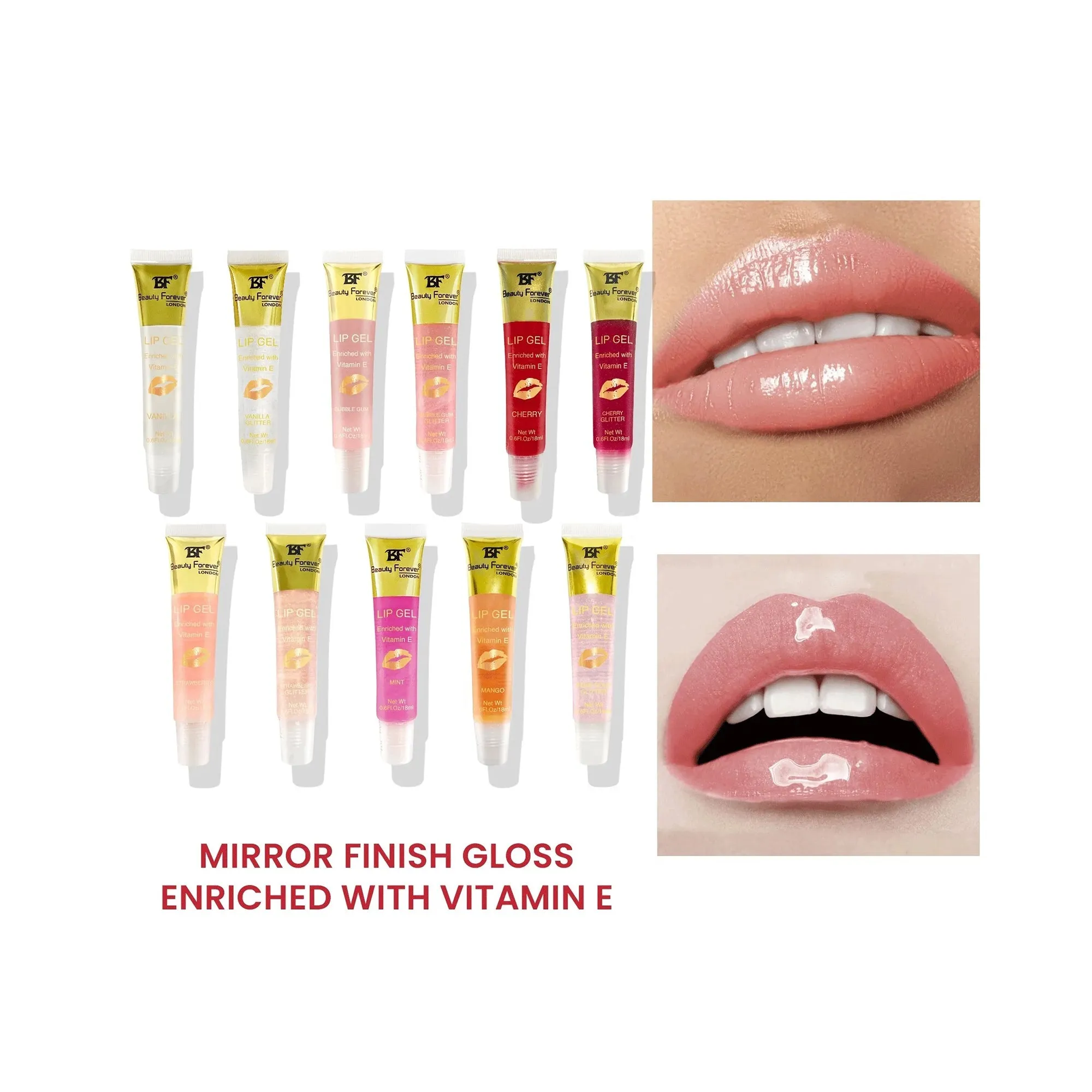 Clear Moisturizing Lip Gel Tube
