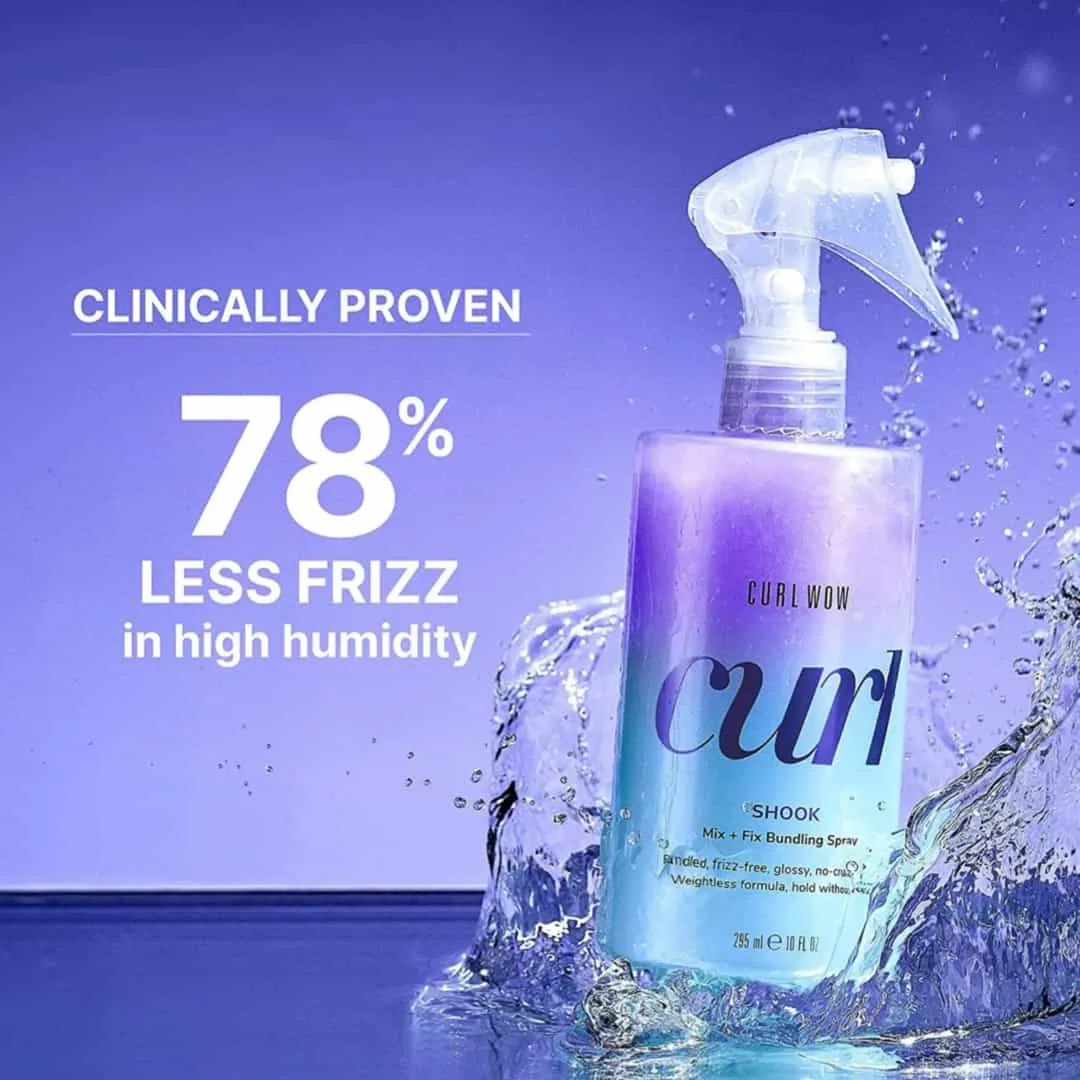 COLOR WOW CURL Shook Mix   Fix Bundling Curly Hair Spray