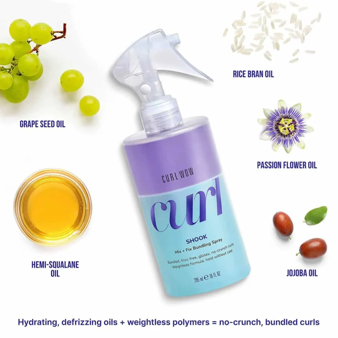 COLOR WOW CURL Shook Mix   Fix Bundling Curly Hair Spray