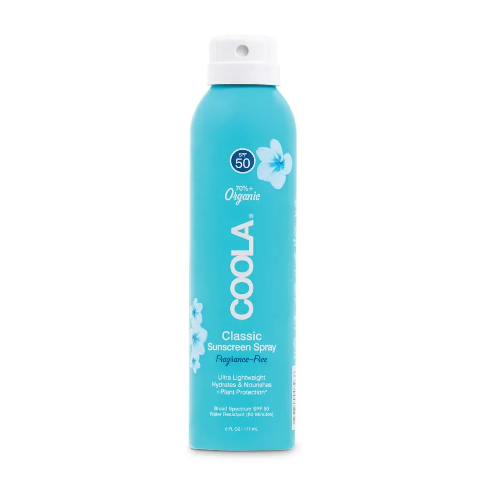 COOLA - Classic Body Organic Sunscreen Spray SPF 50 - Fragrance Free