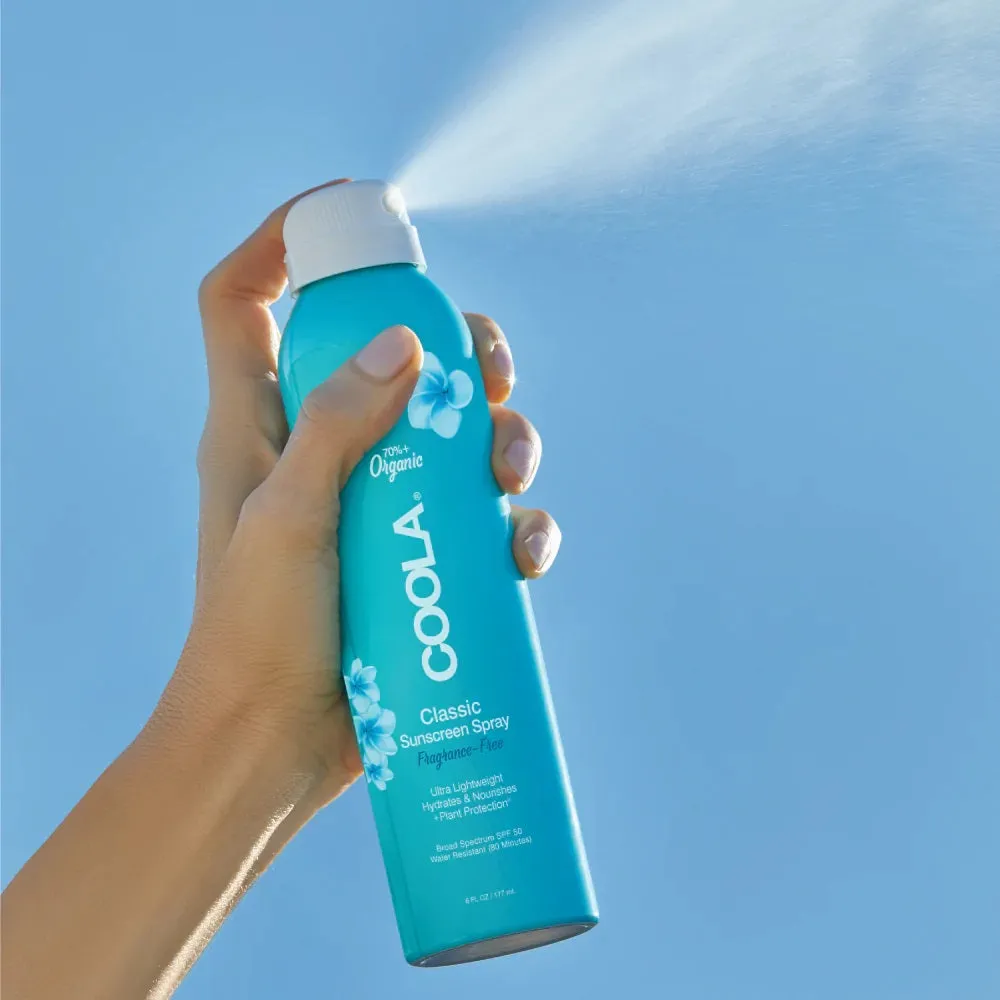 COOLA - Classic Body Organic Sunscreen Spray SPF 50 - Fragrance Free