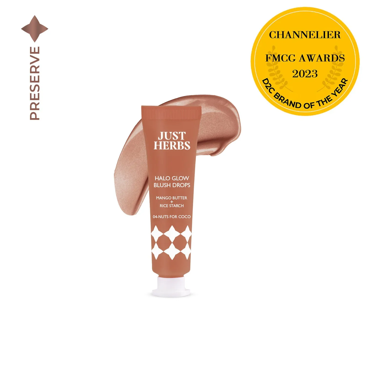 Halo Glow Blush Drops with Mango Butter & Rice Starch : 10 ml