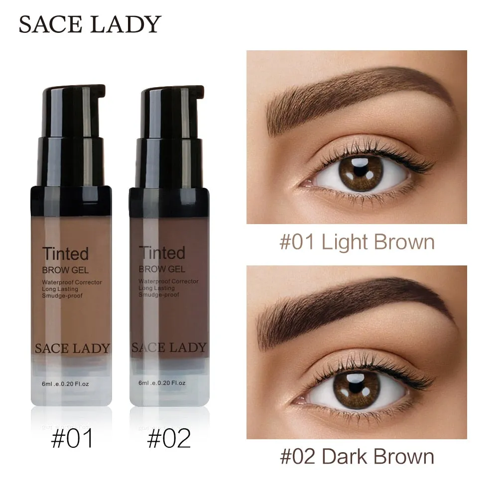Henna Eyebrow Dye Gel Waterproof Makeup Shadow For Eye Brow Wax Long Lasting