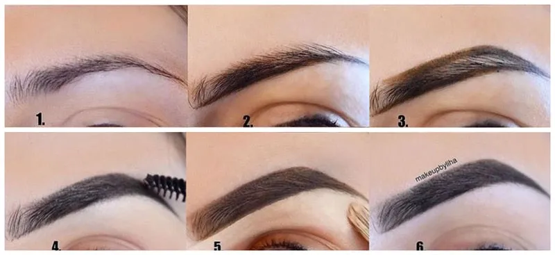 Henna Eyebrow Dye Gel Waterproof Makeup Shadow For Eye Brow Wax Long Lasting
