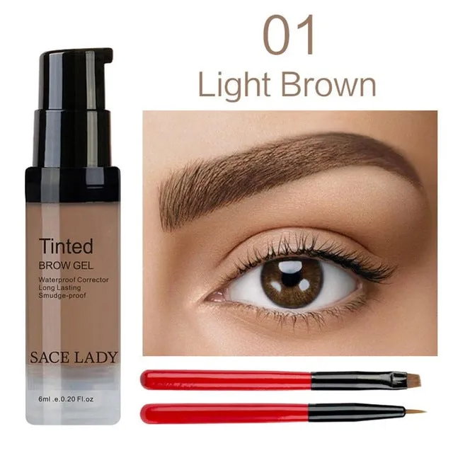 Henna Eyebrow Dye Gel Waterproof Makeup Shadow For Eye Brow Wax Long Lasting