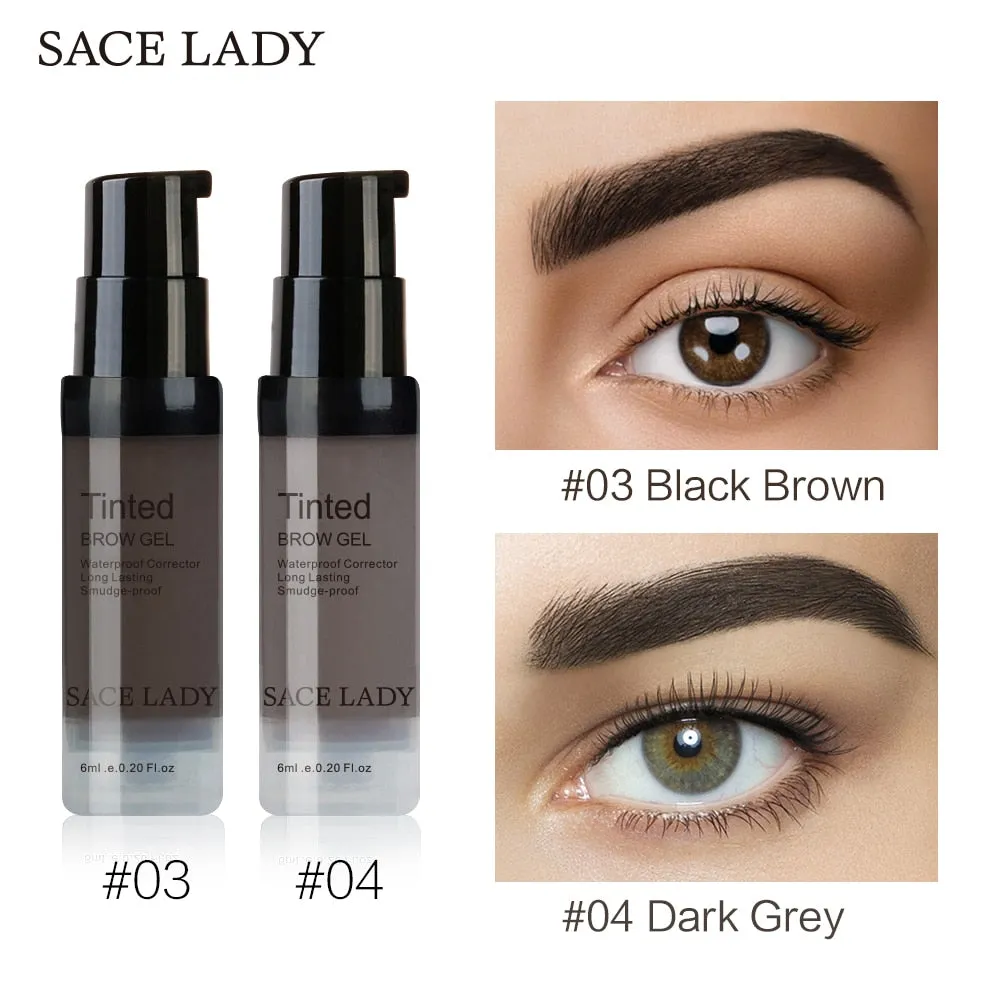 Henna Eyebrow Dye Gel Waterproof Makeup Shadow For Eye Brow Wax Long Lasting