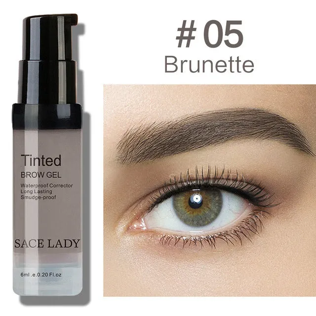 Henna Eyebrow Dye Gel Waterproof Makeup Shadow For Eye Brow Wax Long Lasting