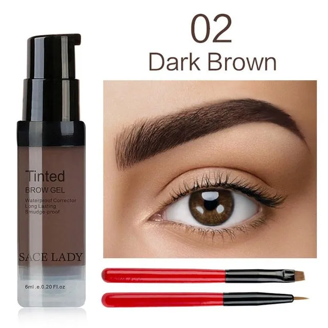 Henna Eyebrow Dye Gel Waterproof Makeup Shadow For Eye Brow Wax Long Lasting