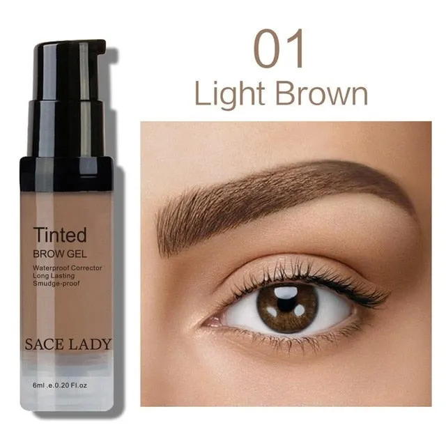 Henna Eyebrow Dye Gel Waterproof Makeup Shadow For Eye Brow Wax Long Lasting
