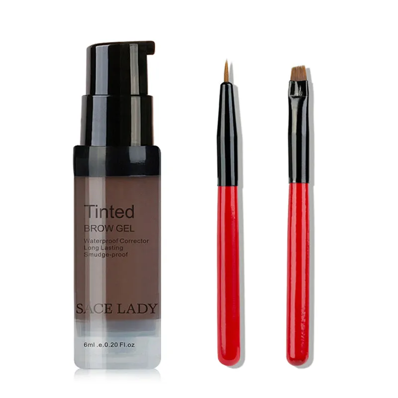 Henna Eyebrow Dye Gel Waterproof Makeup Shadow For Eye Brow Wax Long Lasting