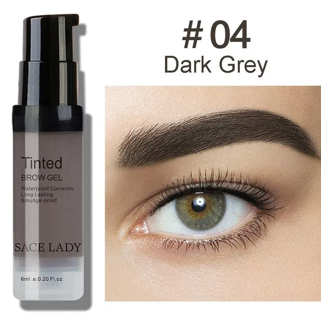 Henna Eyebrow Dye Gel Waterproof Makeup Shadow For Eye Brow Wax Long Lasting