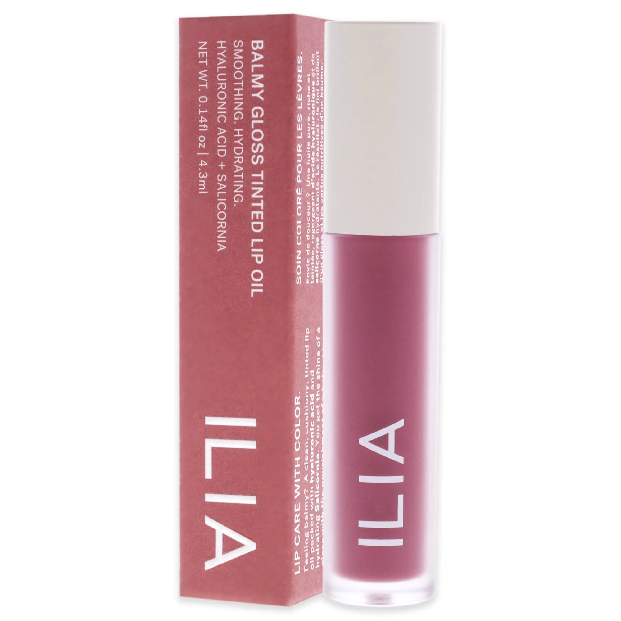 ILIA Beauty Balmy Gloss Tinted Lip Oil - Linger, 0.14 oz Lip Oil