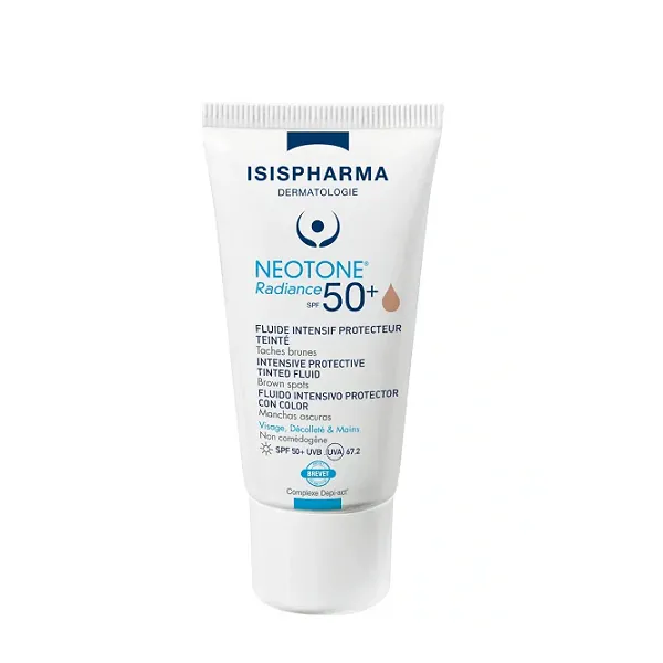 Isispharma - Neotone Radiance SPF50  Intensive Tinted Fluid Medium
