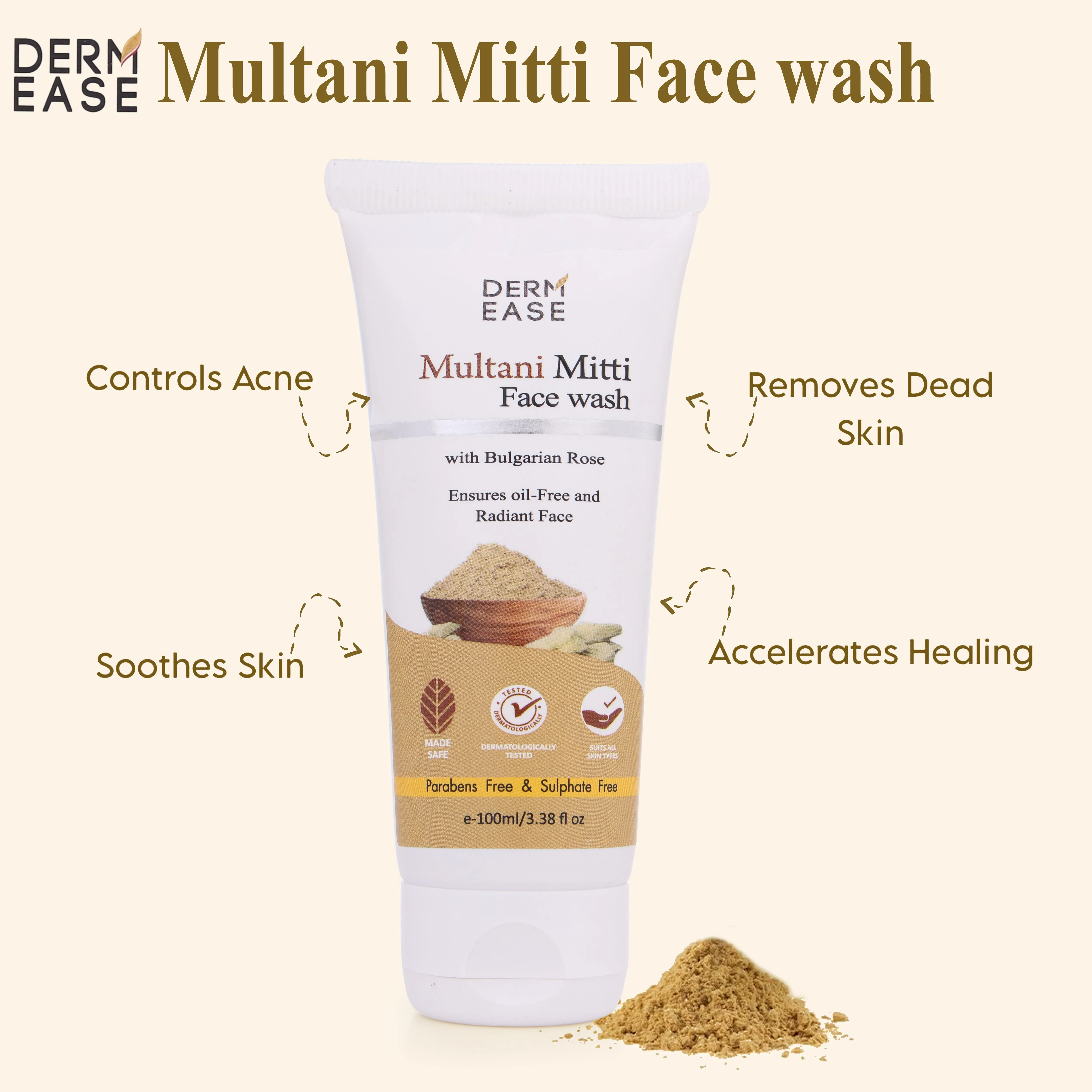 MULTANI MITTI FACE WASH