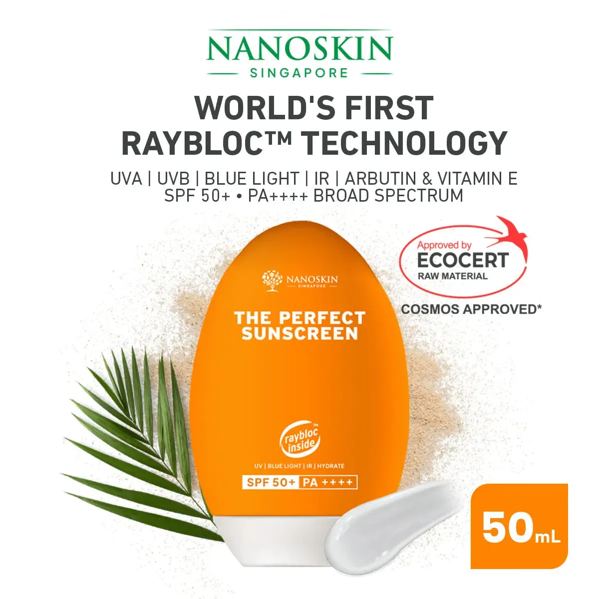 NANOSKIN SG The Perfect Sunscreen SPF50 |PA     50ml