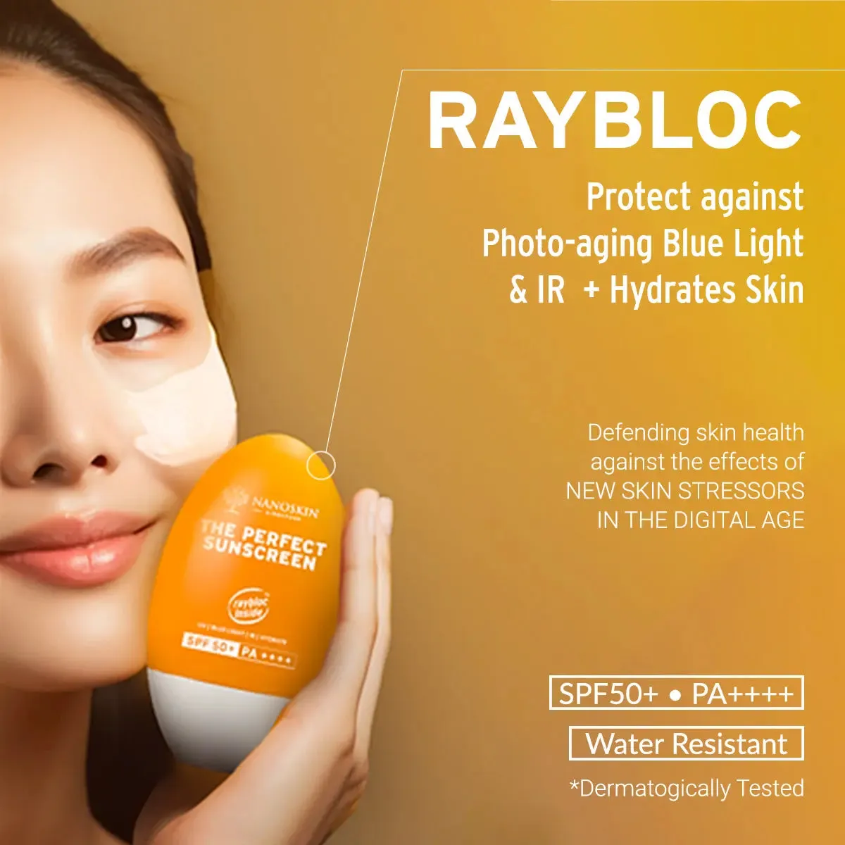 NANOSKIN SG The Perfect Sunscreen SPF50 |PA     50ml