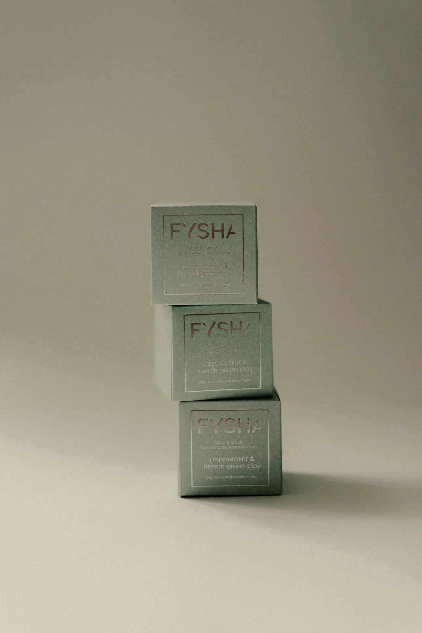 PEPPERMINT & FRENCH GREEN CLAY SOAP