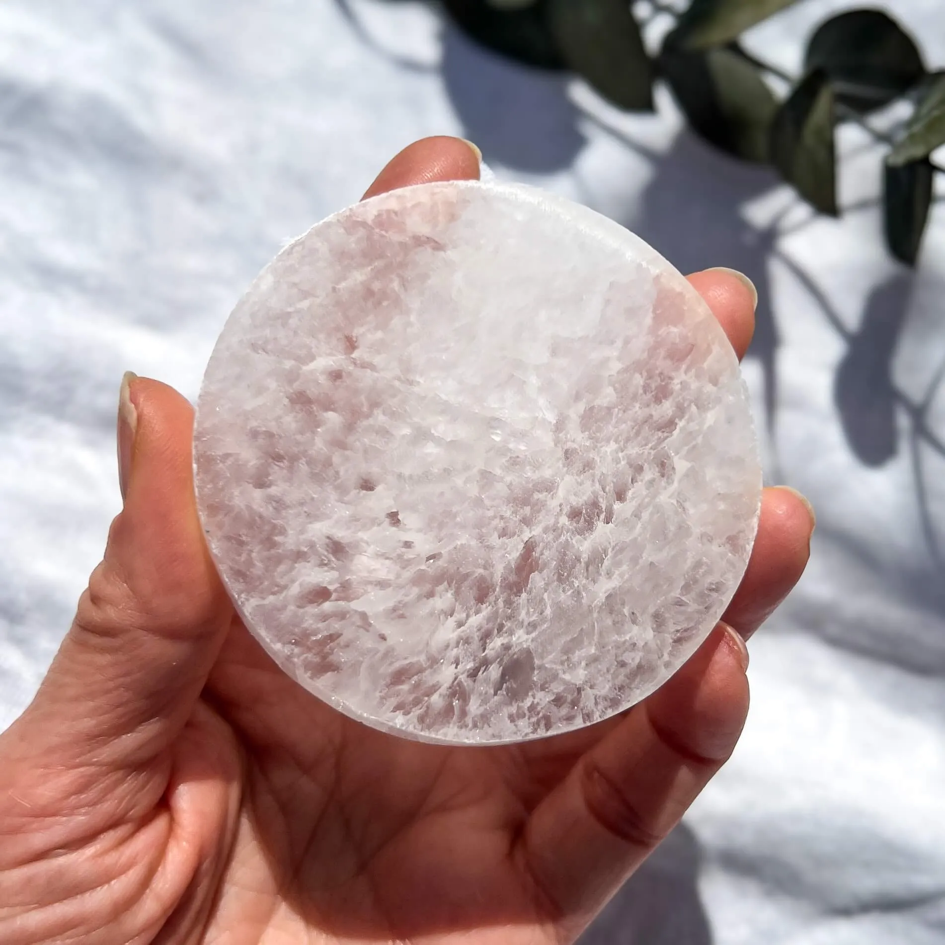 Selenite Crystal Charging Plate