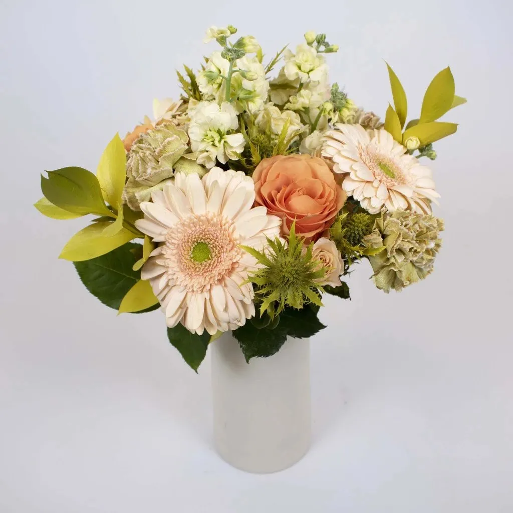 Sepia Toned Flower Centerpiece