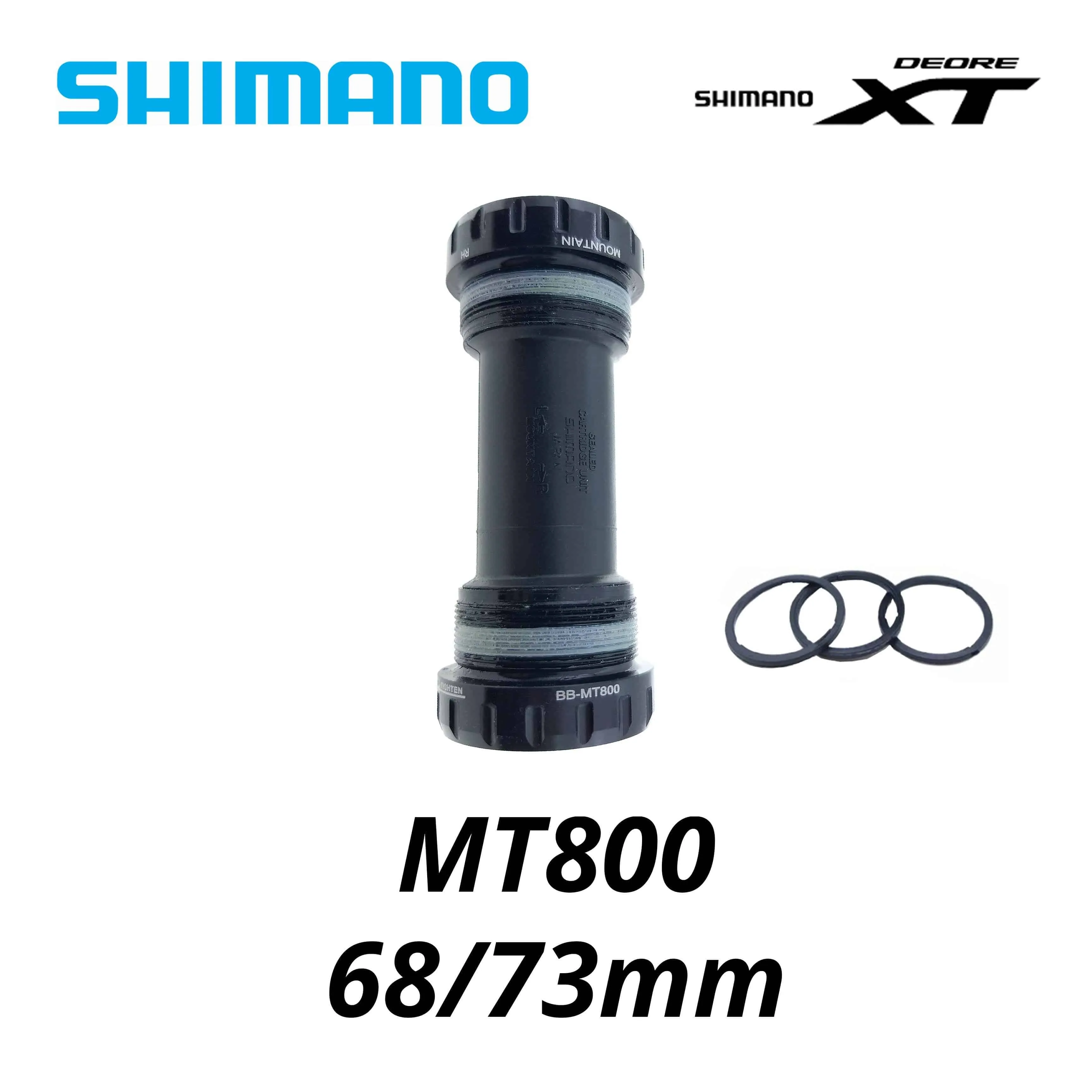 Shimano Deore SM-BB52 MT500 XT MT800 MT801 Hollowtech Mountain Bike Bottom Bracket 68 73 MM m6000 m4100 m7000 m8000 Chainwheel