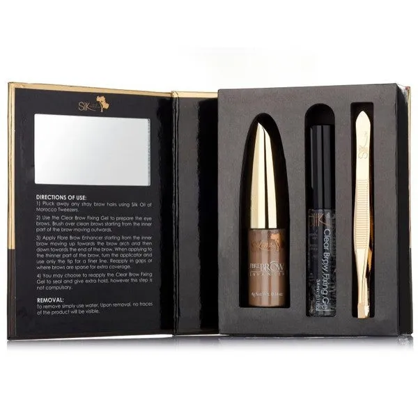 Silk Oil of Morocco Vegan Fibre Brow Enhancer Kit