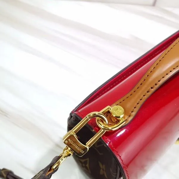 Smooth Vernis Patent Leather Cherrywood Bb Bag M52686 Scarlet 2019