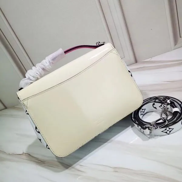 Smooth Vernis Patent Leather Cherrywood Bb Bag M53632 Beige 2019