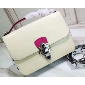 Smooth Vernis Patent Leather Cherrywood Bb Bag M53632 Beige 2019