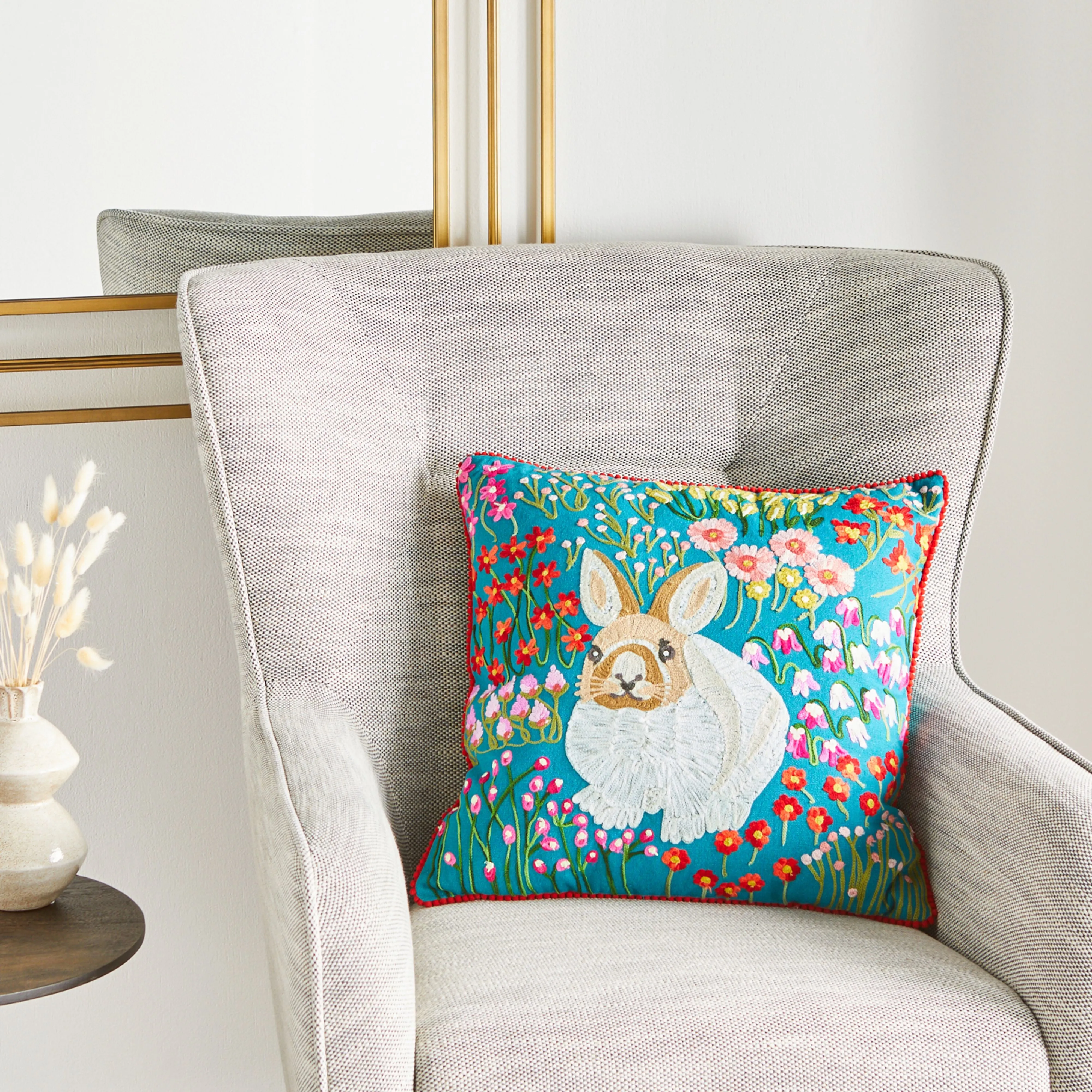 Stitch Bunny Cushion 45x45cm