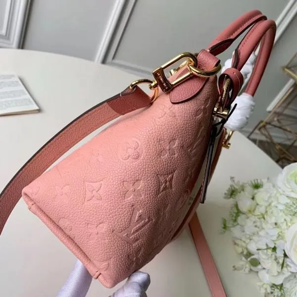 V Tote Bb Monogram Empreinte Leather M44455 Pink/creme Beige 2019 Collection
